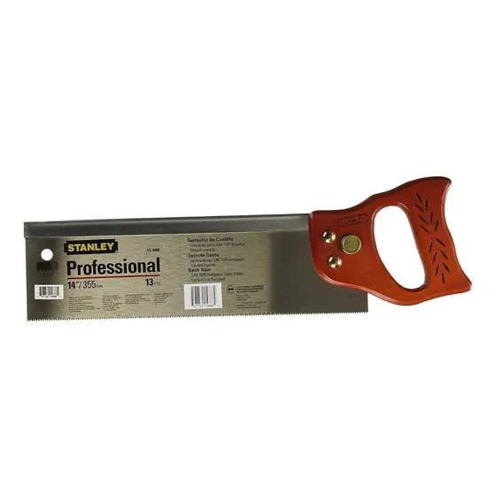 Serrucho De Costilla 14'' Stanley 15-886 Profesional 