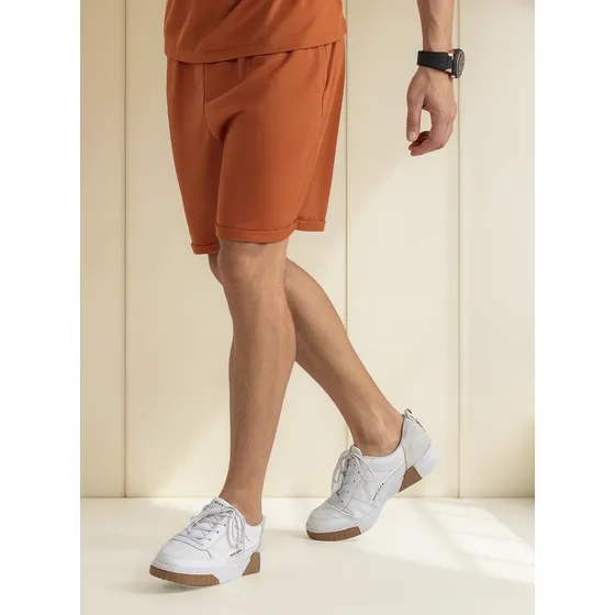 Bermuda Hombre Naranja Mp 100496