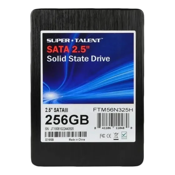 Unidad Estado Solido Super Talent 256gb 2.5 Ssd 6.0gbps Sata