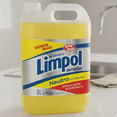 Detergente Líquido Neutro Bombril 5 Litros