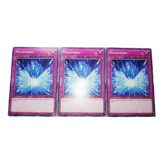 Yu-gi-oh! 3x Metaverso