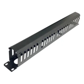 Organizador Metálico Ranurado Para Rack 1ru De 50cm Organizador Metálico Ranurado Para Rack 1ru De 50cm