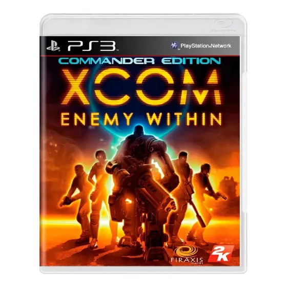 Jogo Xcom Enemy Within Ps3 Commander Edition Midia Fisica