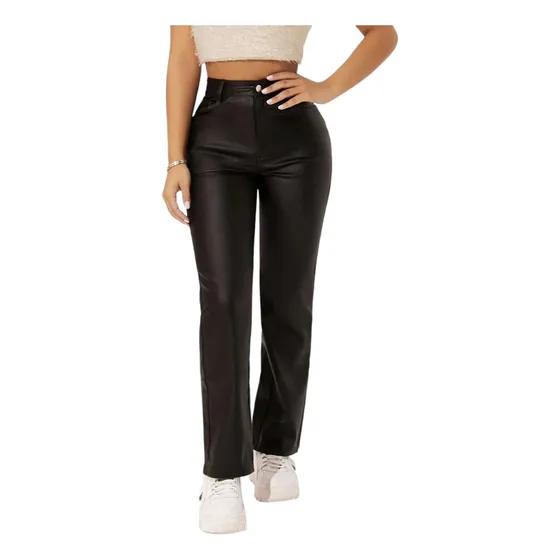 Pantalón De Cuerina Dama