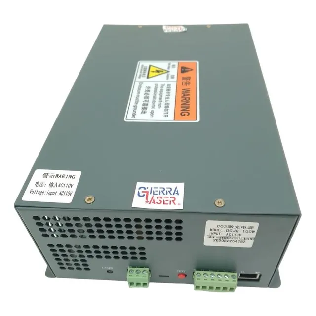 Fuente De Poder 100 W 110v Digital Para Maquin Laser Co2