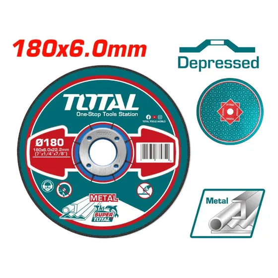 Discos De Desbaste Total Tools  180 De 7 Pulgadas Esmeril