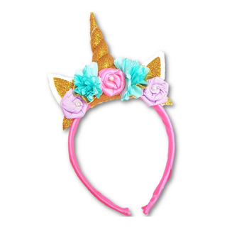Cuernito De Unicornio En Diadema Para Niña Disfraz Cuernito De Unicornio En Diadema Para Niña Disfraz