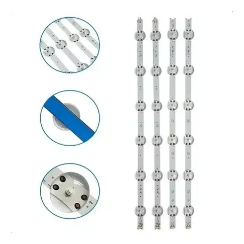 Kit 4 Tiras De Led Para LG 49uj6560 V17 6 Leds Panel Lc490