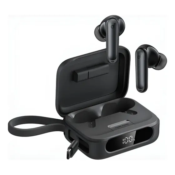 Audífonos Bluetooth Soundcore P41i In Ear Ipx5 6 Micrófonos Color Negro