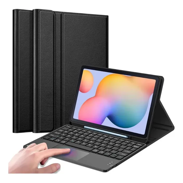 Funda Con Teclado Touchpad Para Samsung Galaxy Tab S6 Lite