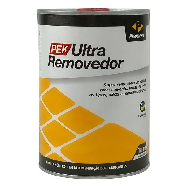 Pek Ultra 1l Pisoclean Remove Ceras Tintas Óleos E Manchas