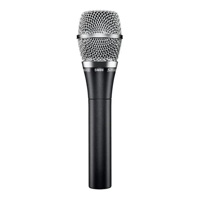 Shure Sm86 Micrófono Vocal Color Negro
