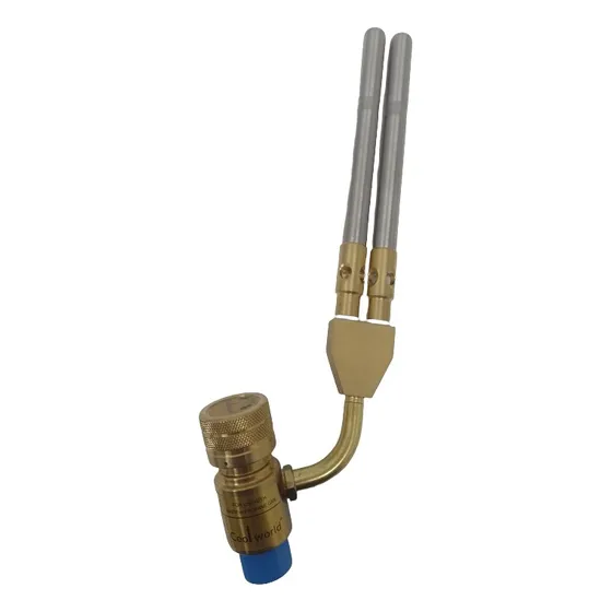 Pico  Doble Soldar Soplete Antorcha Propano Refrigeración 
