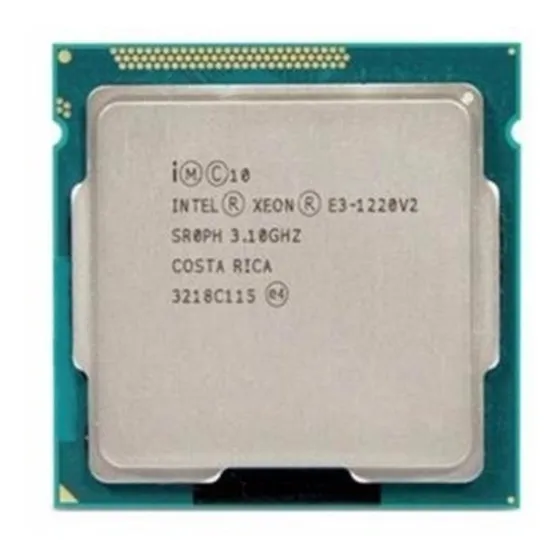 Processador Intel Xeon E3-1220 V2 CM8063701160503 de 4 núcleos e 3.5GHz de frequência