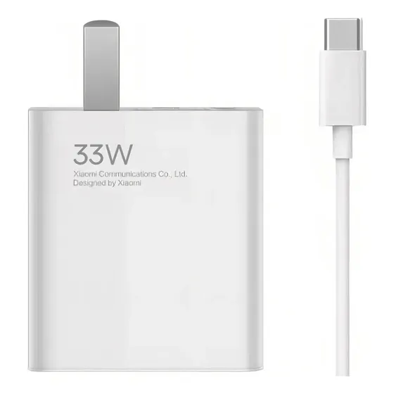 Cargador Xiaomi MDY-11-EX usb-a de pared con cable carga rápida blanco | Cuotas sin interés