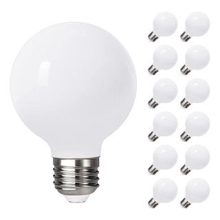 Foco Led Edison Bombilla Moderno G25 G80 5w 12piezas E26 E27 Foco Led Edison Bombilla Moderno G25 G80 5w 12piezas E26 E27