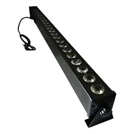 Ribalta Led Rgbw 24 Leds Por 12w Pixel Dmx Auto 127/220v