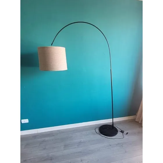 Lámpara Arco 180 Cm Alto Con Pantalla