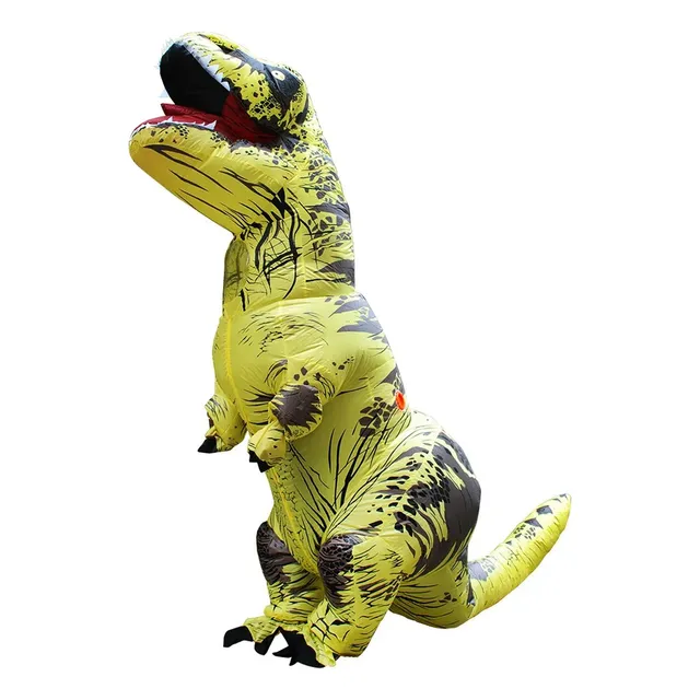 L Disfraz Inflable De Dinosaurio T-rex Para Cosplay, Color