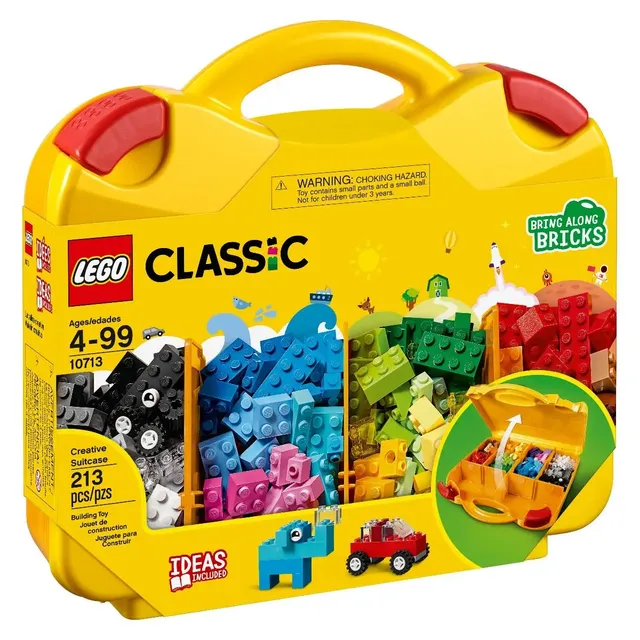 Lego® Classic - Maletín Creativo (10713) Cantidad De Piezas 213