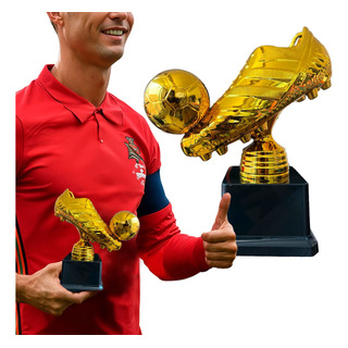 Trofeo Dorado Copa Bota Oro Logro Soccer Balón Premio Futbol Trofeo Dorado Copa Bota Oro Logro Soccer Balón Premio Futbol