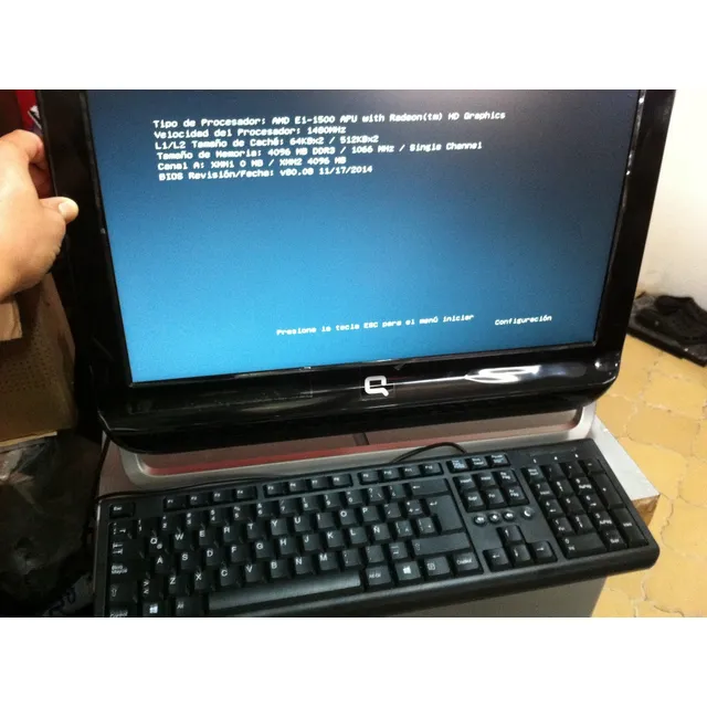 Hp Compaq 18 2309 All In One Refacciones Estetica 9/10 Parte Negro
