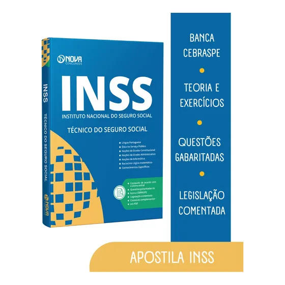 Apostila Inss - Técnico Do Seguro Social - Atualizada - 2025