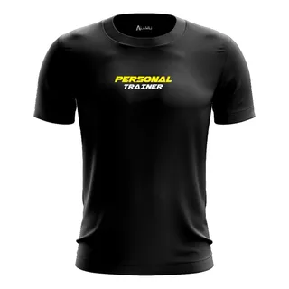 Camiseta Personal Trainer Dry Fit Academia Fitness Camiseta Personal Trainer Dry Fit Academia Fitness