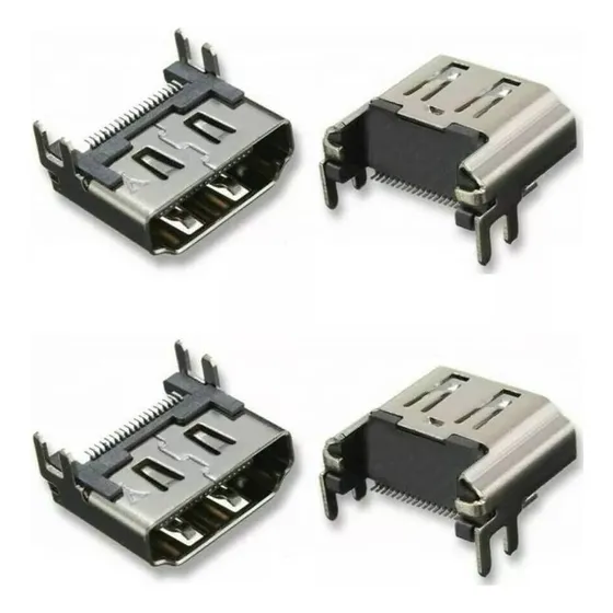 2 Conectores De Entrada Hdmi Compatível Com Ps4 Fat Phat