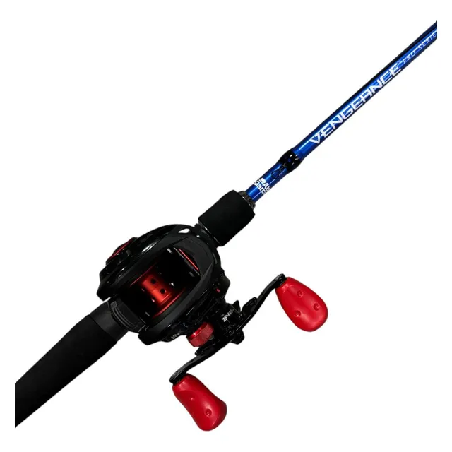 Combo Reel Abu Garcia Max 4 Y Caña Vengeance Pro Bentancor