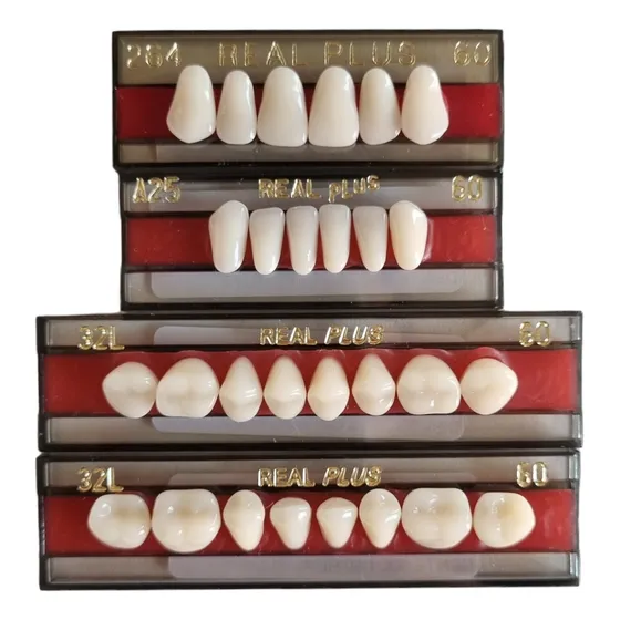 Dentes Resina Provisório - Boca Completa 264 - A25 - 32 L