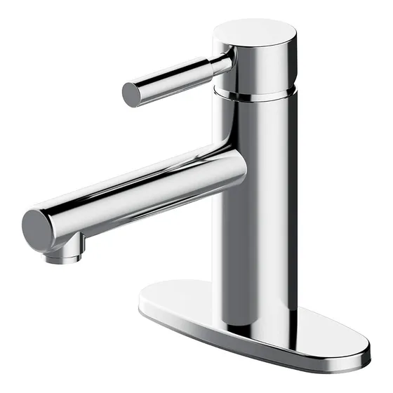 Llave Monomando Para Lavabo 4'' Cromada Coflex Gl-m400