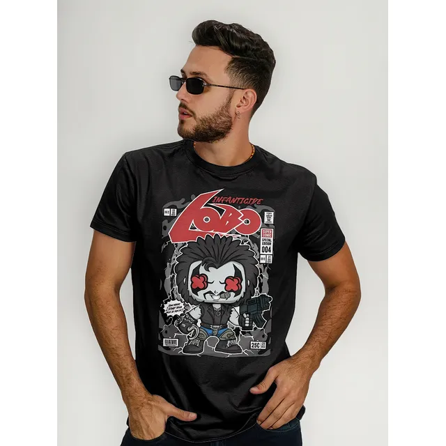 Remera Lobo Funko Dc Comics Super Heroes