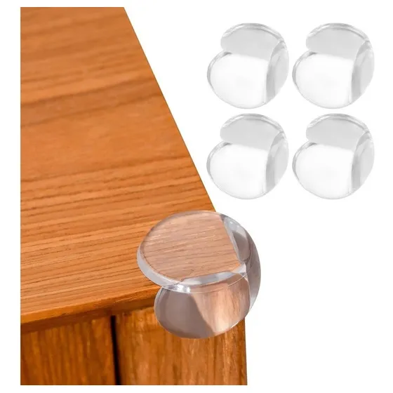 Protector Golpes Bebe Cubre Esquinero Punta Borde Mesa X4