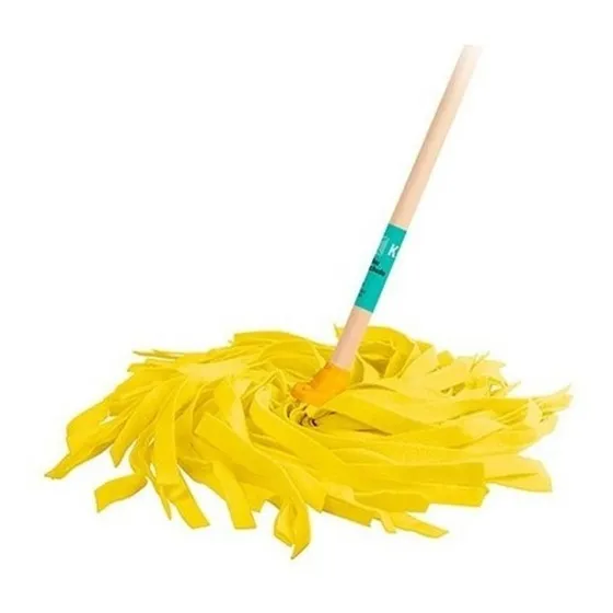 Mechudo Trapeador De Microfibra 12011 Color Amarillo