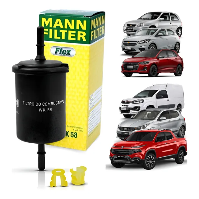 Filtro Combustível Corsa Celta Onix Etios Toro Fit Uno Mann