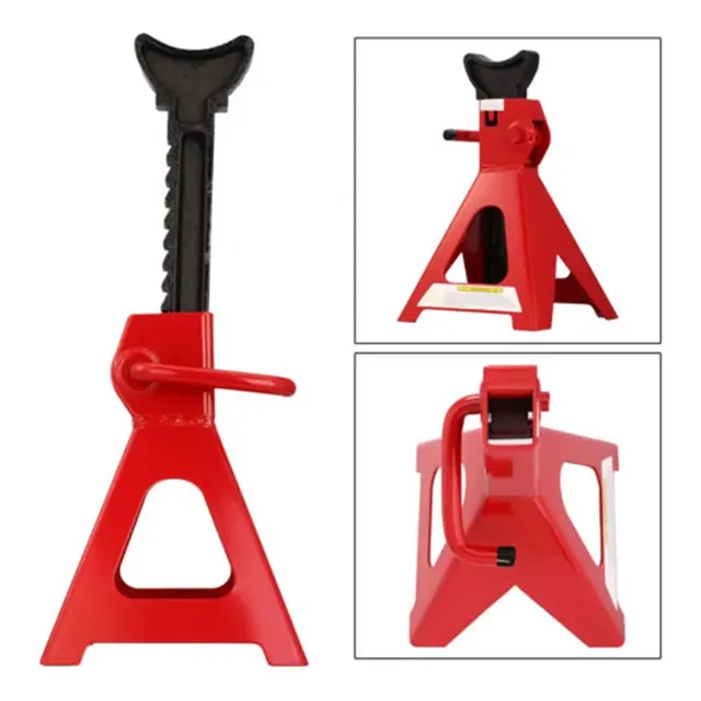 Juego Soporte Caballetes Gato Auto Taller 3ton