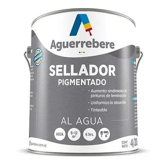 Pintura Sellador Pigmentado 4 L Aguerrebere