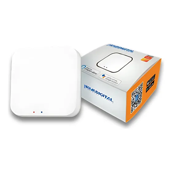 Hub Zigbee 3.0 Wifi E Bluetooh Inteligente Novadigital