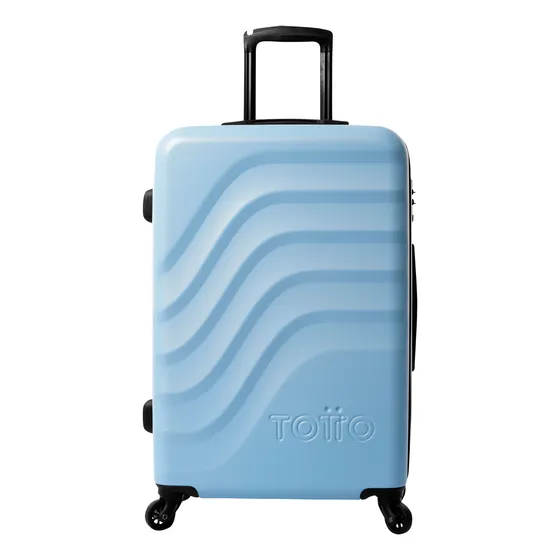 Maleta De Viaje Bodega 23 Kg Rígida Bazy M Azul Totto Full