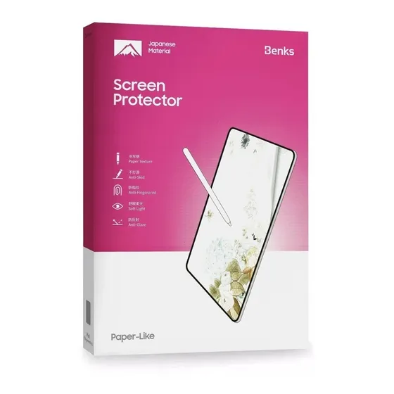 Mica Mate T/ Papel Benks Para iPad Pro 12.9 2022 A2436 A2764