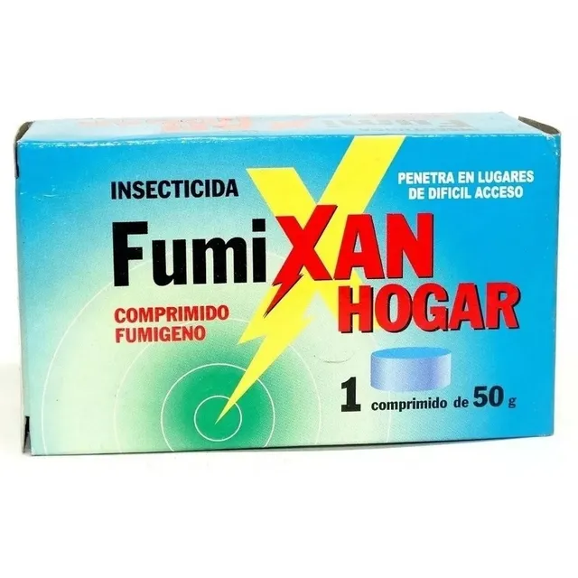 Gamexane Fumixane Pastillas Fumígenas Cucarachas Plagas hogar