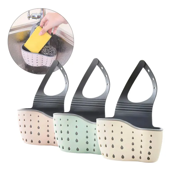 Porta Esponja Colgante Cocina Organizador Bacha Trendy