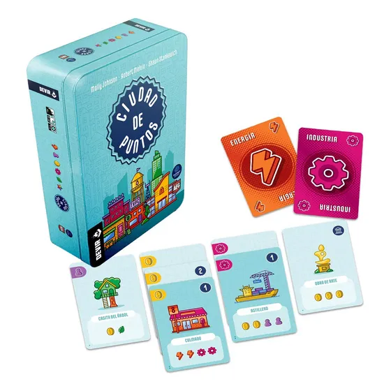 Juego De Mesa Ciudad De Puntos