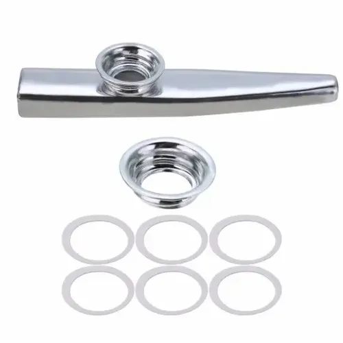 Kazoo 6pcs Child Adult Alloy Beginner Instrument Kazoo For
