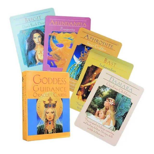 Oráculo Orientação Da Deusa | Goddess Guidance Cartas Tarot
