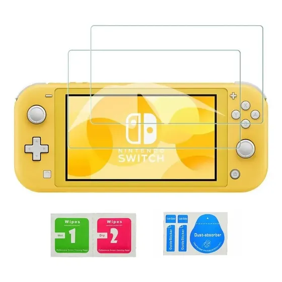 2 Piezas Mica Cristal Templado Nintendo Switch Lite 0.33 Mm | Cuotas sin interés