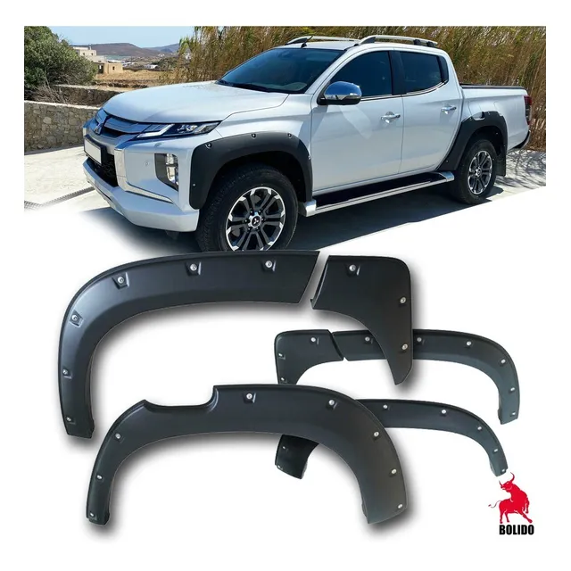 Extensiones Tapabarro Militar  Mitsubishi New L200