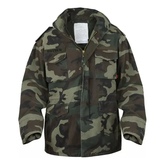 Campera Rothco M-65 Sin Forro Desmontable