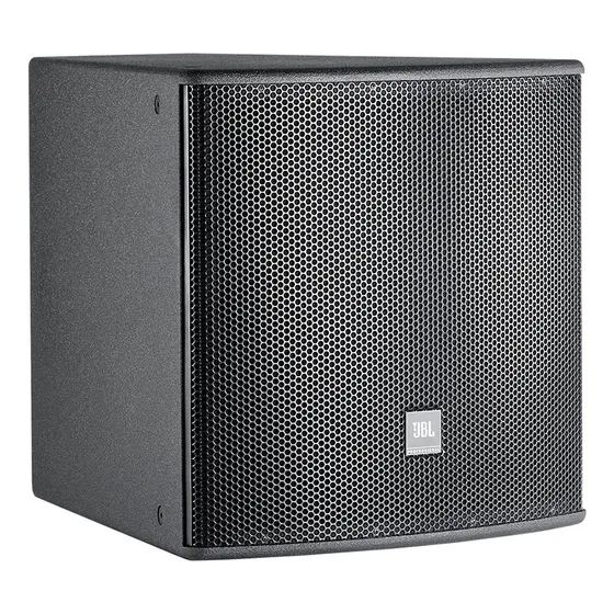 Subwoofer Pasivo De Baja Frecuencia 1x15puLG Jbl Al7115 Bk Color Color Negro